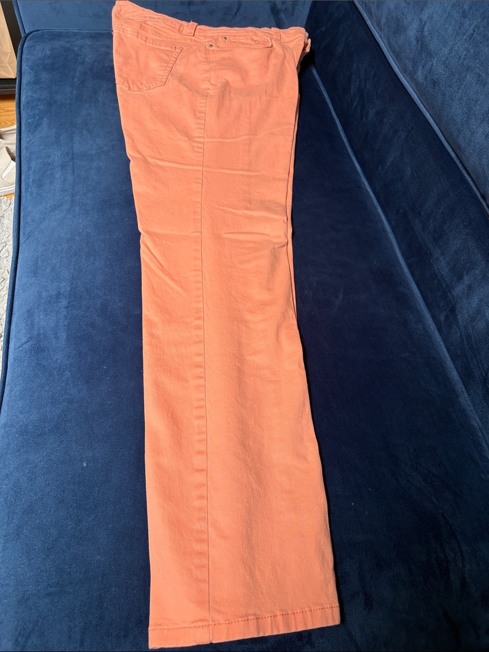 Charter Club Bright Orange Denim Pants